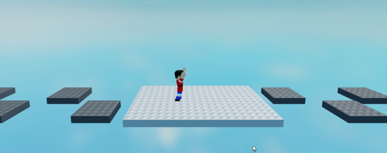 Be chased by random stuff in an obby but it's 2D screenshot 2