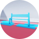 blue cheese chair (cheese chair squared)