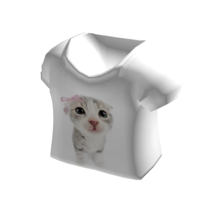 Roblox t shirt cat online