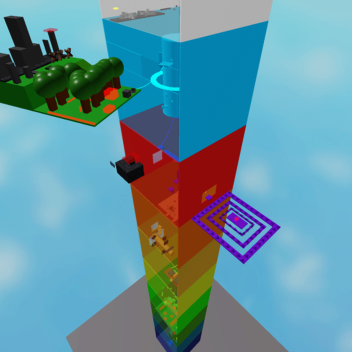 Tower of Boxes and Cylinders