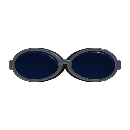 Flight Goggles - Ivory & Cobalt