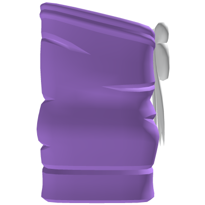 bow back off shoulder top L [ Purple ]