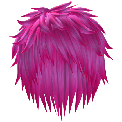 hot pink emo hair