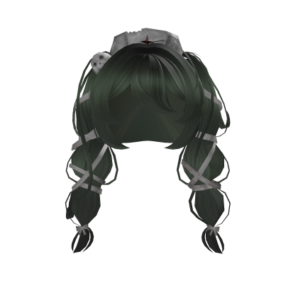 Cute Horror Nurse Braids Green Roblox item