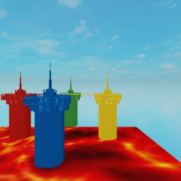 Lava Brickbattle!