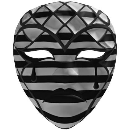 Gothic Stripes Crying Mask