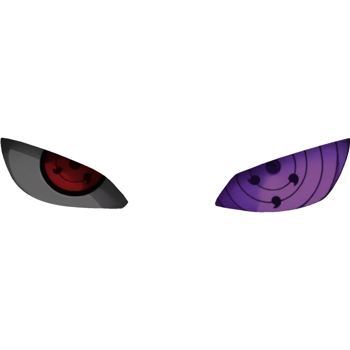 Sasuke Sharingan & Rinnegan Eyes