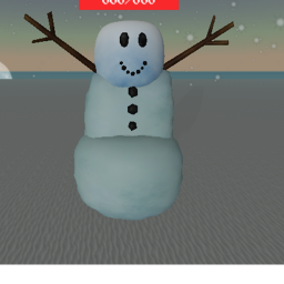 The huge snowman