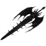 Black Gothic Vampire Sword
