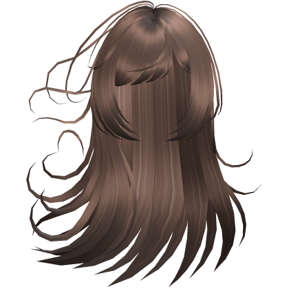 Ash Brown Long Layered Wispy Windy Hair Roblox item