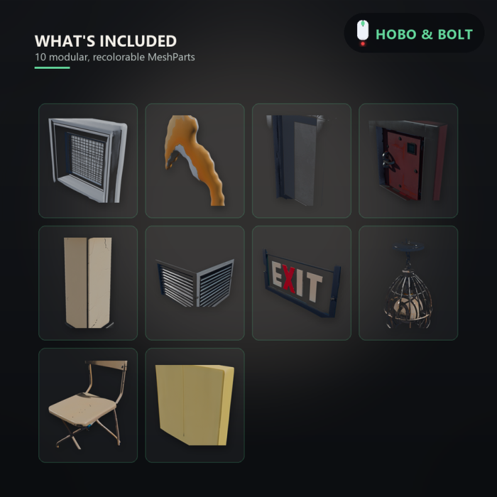 Liminal Horror Pack — Modular Backrooms preview 4