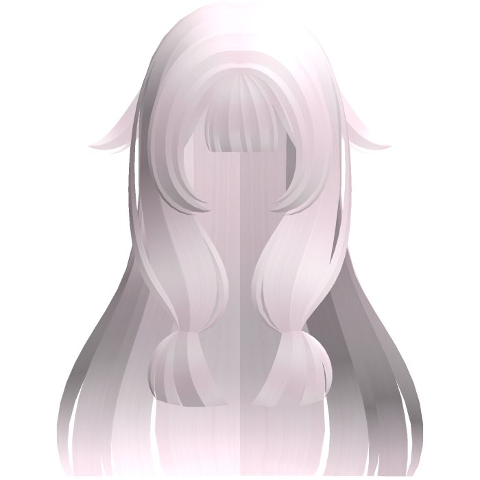 pastel pink columbina sweet anime cosplay hair