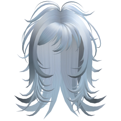 Emo Shaggy Layered Hair (Sky Blue)