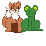 Fox and frog :p