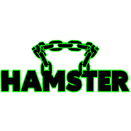 Cartoony Green Hamster Chain Roblox item