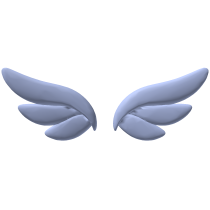 Cute Sky Blue Angel Wings