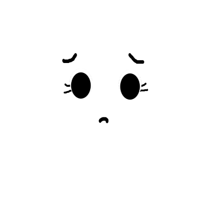 Cute sorry face Roblox decal
