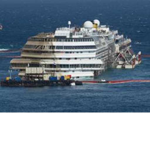 Costa Concordia Towing Simulation 