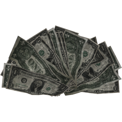 One Dollar Bills Money Spread