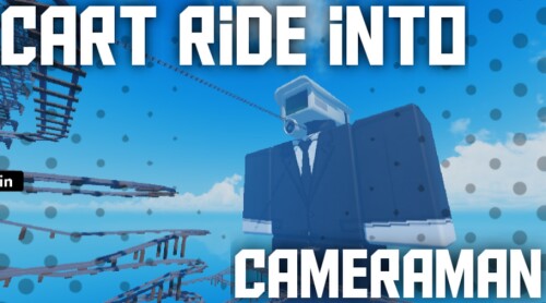Cart Ride In To CameraMan