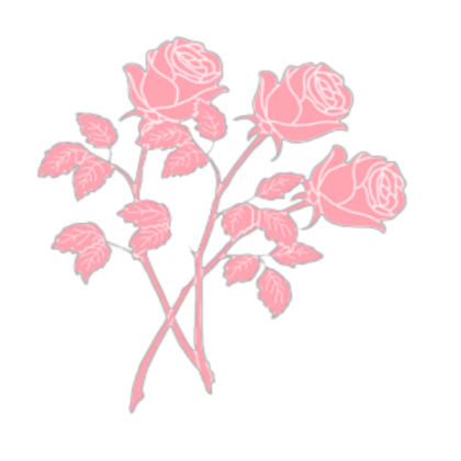 pink flowers Roblox decal