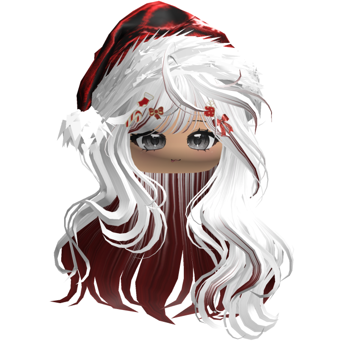 Cute Christmas Waves w/ Charms (White&Red)