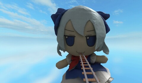 Touhou: Cart ride into Cirno!