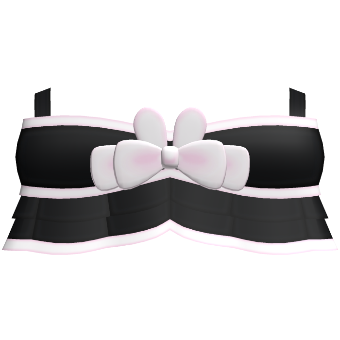 ꒰┊adorable bunny black top