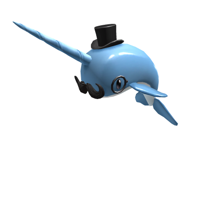 Dapper Narwhal Shoulder Pal Roblox item
