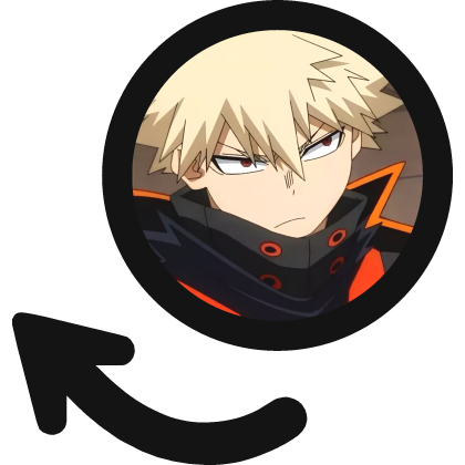 Katsuki Bakugo Meme Circle