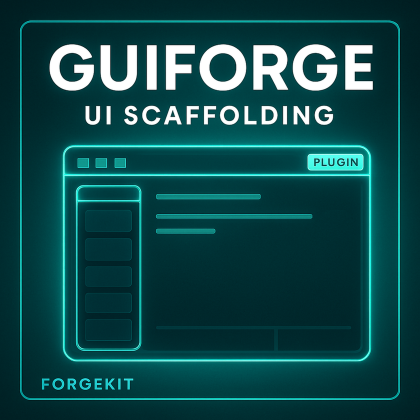 GUIForge - One-Click Themed UI Kit