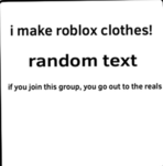 This group goes out to the reals