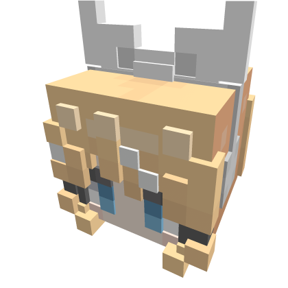 Pixel girl w/blonde hair Kagamine Rin Vocaloid Roblox item