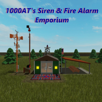 Emporium syren i alarmów pożarowych 1000AT [Ameryka 250]