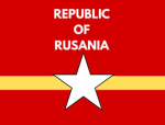 The republic of Rusania