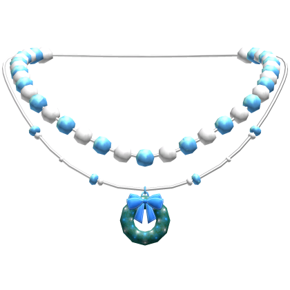 Christmas Wreath Necklace