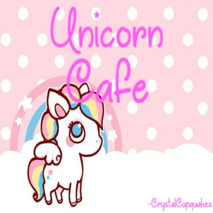 Unicorn Cafe Sign Roblox decal