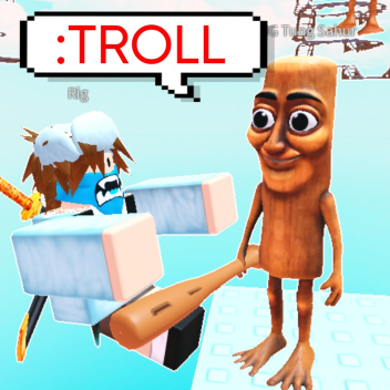 Brainrot Troll Slap Tower! 💀