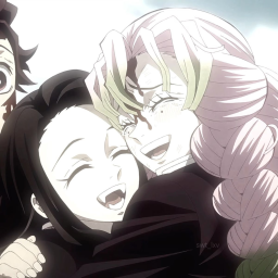 cute nezuko & mitsuri obby !!