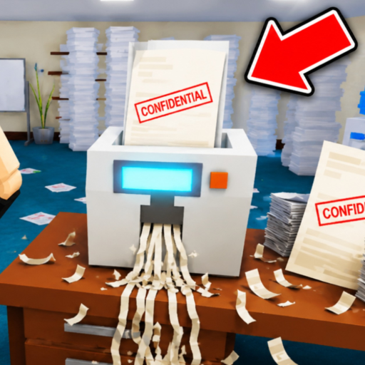 Clean the Office! [SHRED PAPER]