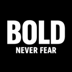 Bold never fear clothing