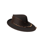 [ 🔥 6+ ] Steam Denim w/Leather Aviator Hat