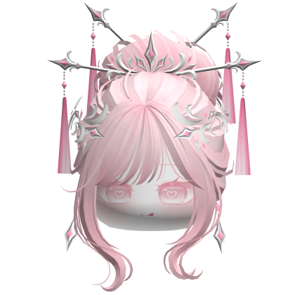 Elegant Traditional Empress Bun (Pink)
