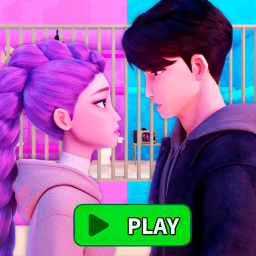 💜RUMI & JINU PRISON RUN! (Obby) icon