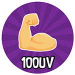 100UV 💪Strength!