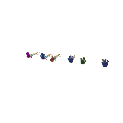 GrabPack 1.0 And 2.0 rocket hand and fire hand