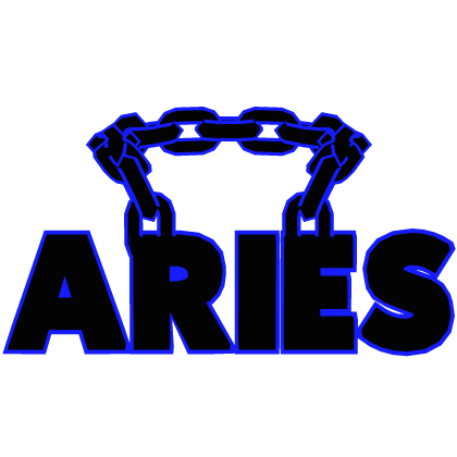 Cartoony Blue Aries Chain Roblox item
