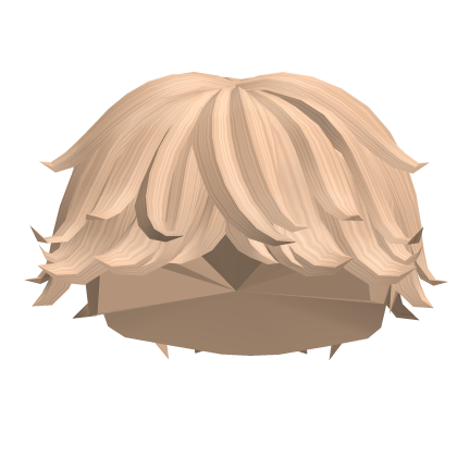 Blonde Messy Front Swoop