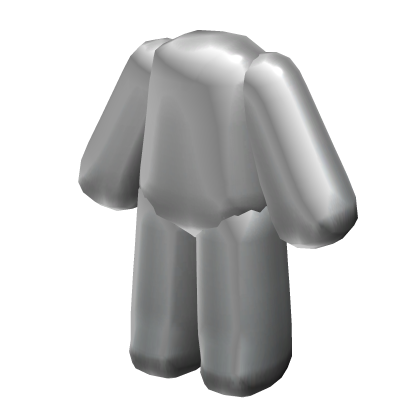 (Mini Plushie) Metal - Silver