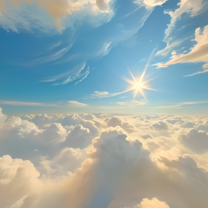 Fantasy Cloudy Blue Sky preview 1